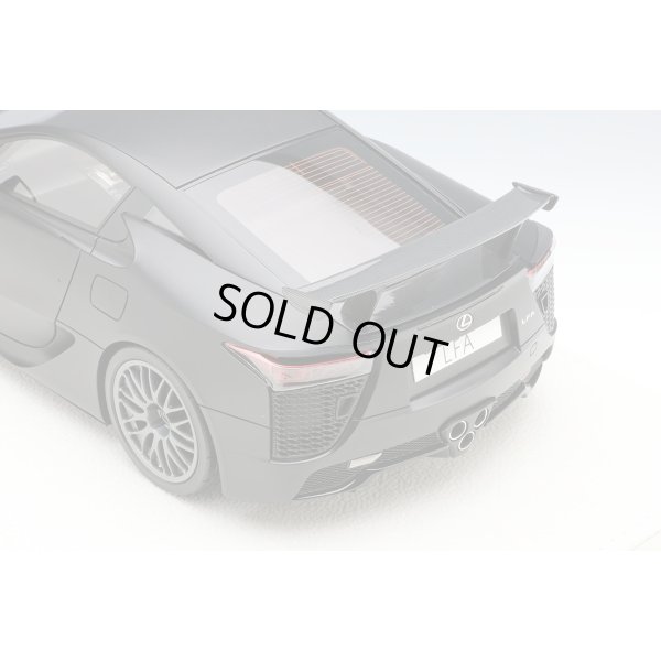 画像6: EIDOLON 1/18 Lexus LFA Nurburgring Package 2012 Matte Black Limited 70 pcs.