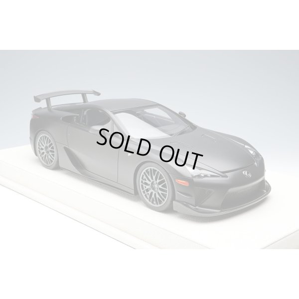 画像4: EIDOLON 1/18 Lexus LFA Nurburgring Package 2012 Matte Black Limited 70 pcs.
