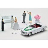 TOMYTEC 1/64 Diorama Collection 64 #Car Snap 13a Wedding