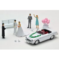 TOMYTEC 1/64 Diorama Collection 64 #Car Snap 13a Wedding
