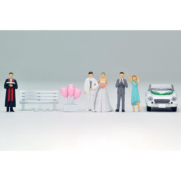 画像5: TOMYTEC 1/64 Diorama Collection 64 #Car Snap 13a Wedding