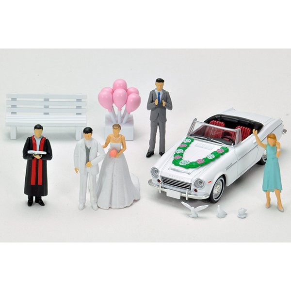 画像7: TOMYTEC 1/64 Diorama Collection 64 #Car Snap 13a Wedding