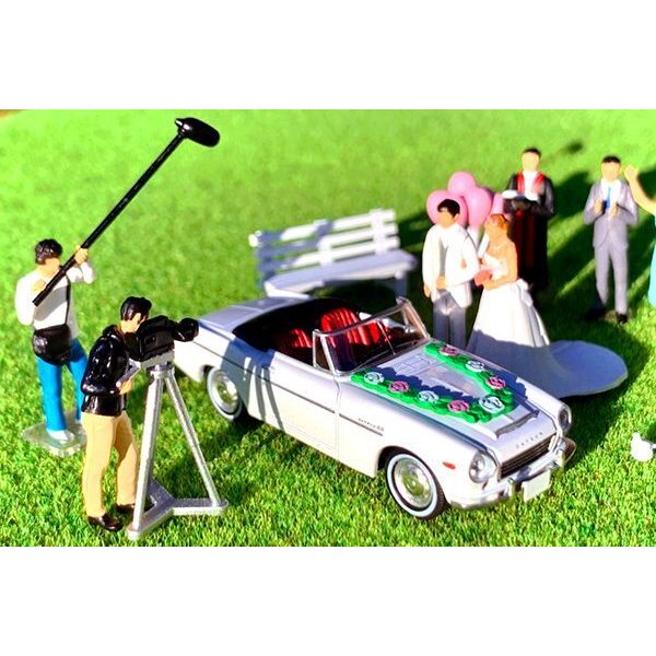 画像10: TOMYTEC 1/64 Diorama Collection 64 #Car Snap 13a Wedding