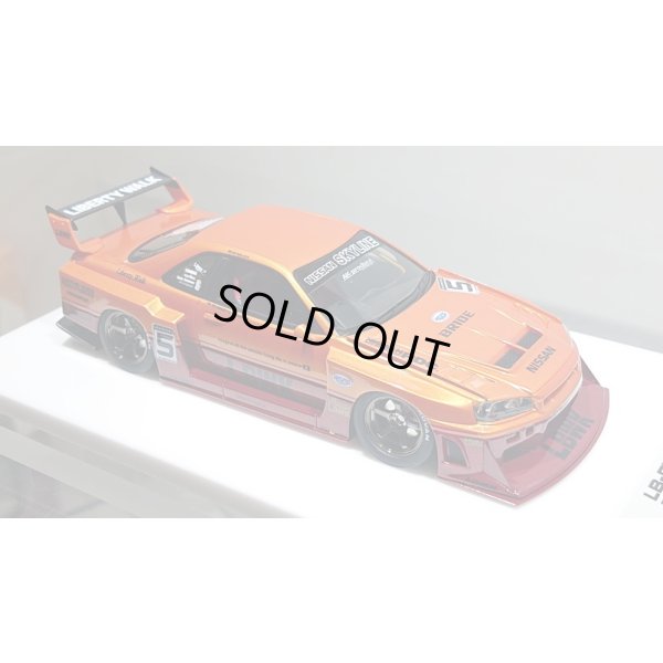 画像11: EIDOLON 1/43 LB-ER34 Super Silhouette SKYLINE Arancio Pearl / Vino Rosso Tow-tone color Limited 32 pcs.