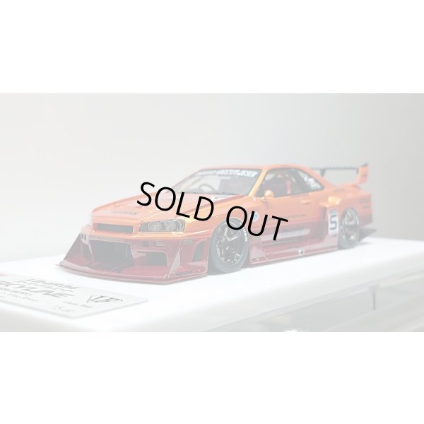 画像9: EIDOLON 1/43 LB-ER34 Super Silhouette SKYLINE Arancio Pearl / Vino Rosso Tow-tone color Limited 32 pcs.