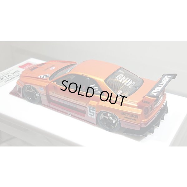 画像12: EIDOLON 1/43 LB-ER34 Super Silhouette SKYLINE Arancio Pearl / Vino Rosso Tow-tone color Limited 32 pcs.