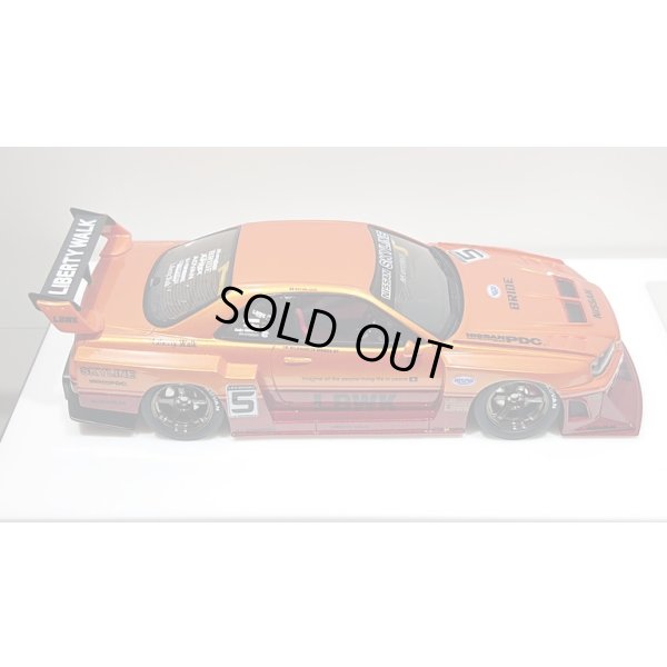 画像8: EIDOLON 1/43 LB-ER34 Super Silhouette SKYLINE Arancio Pearl / Vino Rosso Tow-tone color Limited 32 pcs.