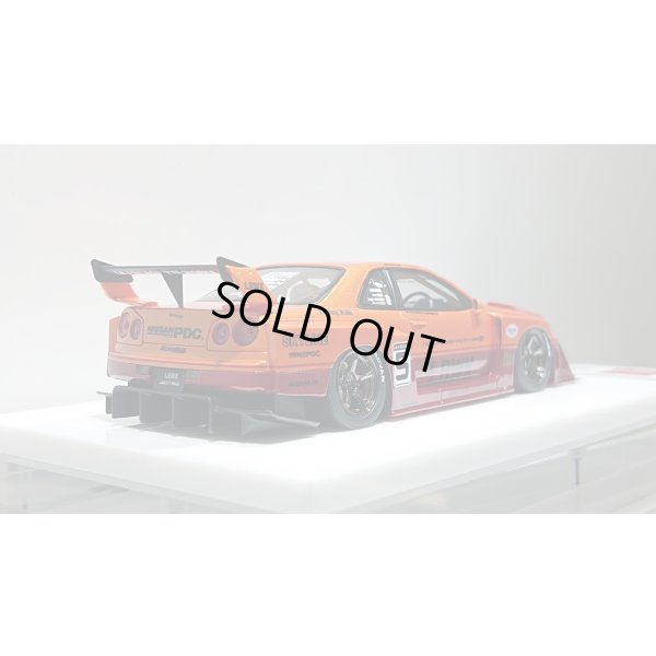 画像10: EIDOLON 1/43 LB-ER34 Super Silhouette SKYLINE Arancio Pearl / Vino Rosso Tow-tone color Limited 32 pcs.