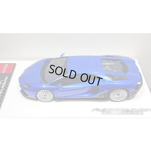 画像4: EIDOLON 1/43 Lamborghini Aventador LP780-4 Ultimae 2021 (Dianthus Wheel) Lobellia Blue Limited 32 pcs.