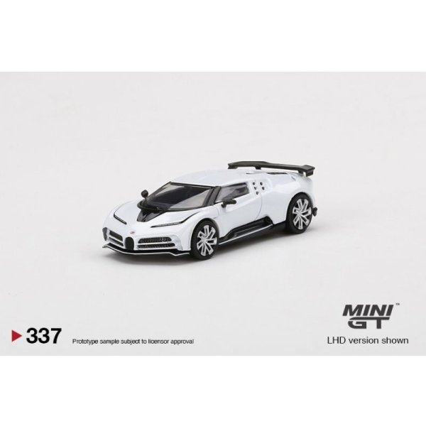 画像2: MINI GT 1/64 Bugatti Centodie White (LHD)