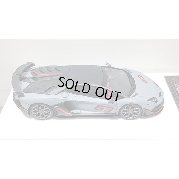 画像8: EIDOLON 1/43 Lamborghini Aventador SVJ 63 2018 Grigio Acheso (Matte Light Gray) Limited 63 pcs.