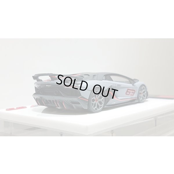 画像10: EIDOLON 1/43 Lamborghini Aventador SVJ 63 2018 Grigio Acheso (Matte Light Gray) Limited 63 pcs.