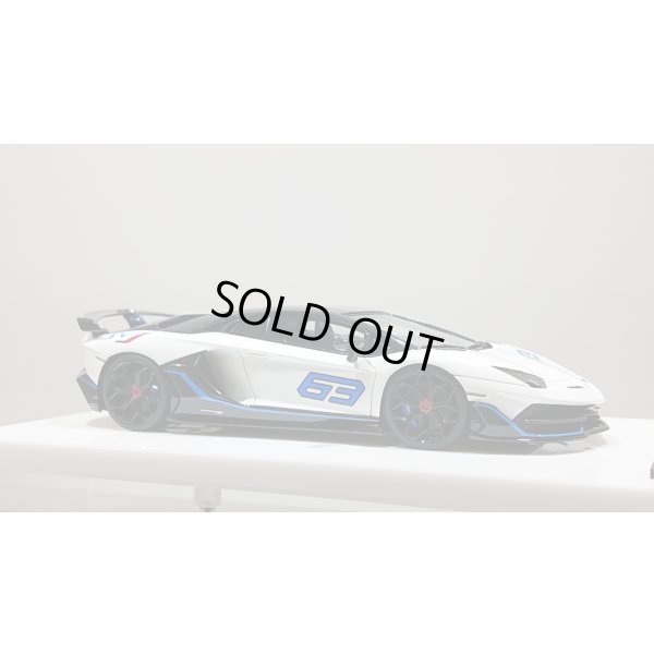 画像5: EIDOLON 1/43 Lamborghini Aventador SVJ 63 2018 Bianco Opalis (Pearl White) Limited 63 pcs.