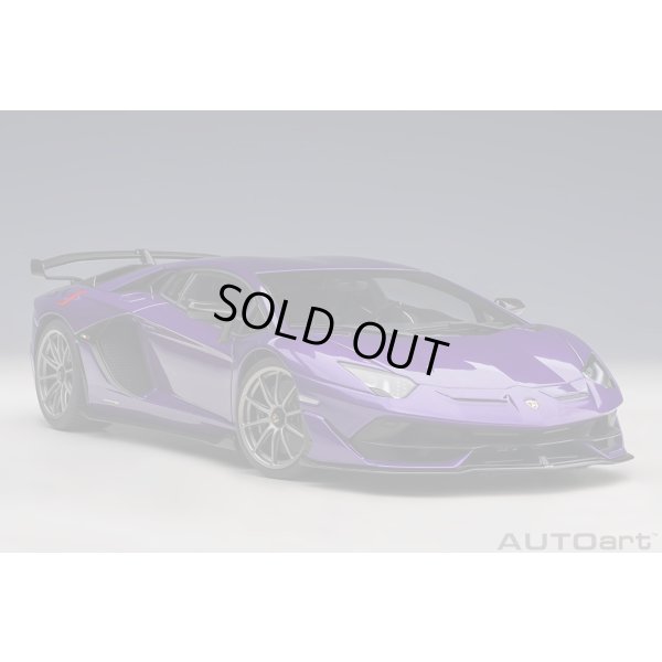 画像15: AUTOart 1/18 Lamborghini Aventador SVJ (Viola Pasifae)