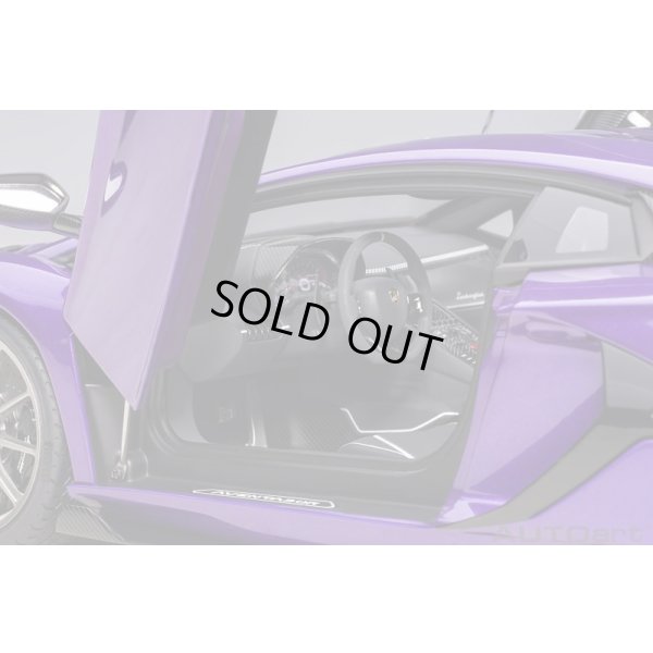 画像9: AUTOart 1/18 Lamborghini Aventador SVJ (Viola Pasifae)