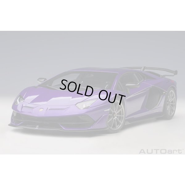 画像14: AUTOart 1/18 Lamborghini Aventador SVJ (Viola Pasifae)