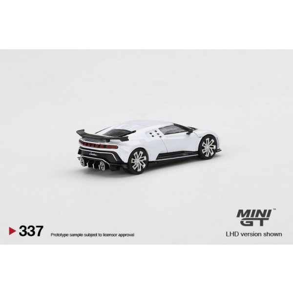 画像3: MINI GT 1/64 Bugatti Centodie White (LHD)