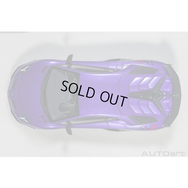 画像7: AUTOart 1/18 Lamborghini Aventador SVJ (Viola Pasifae)