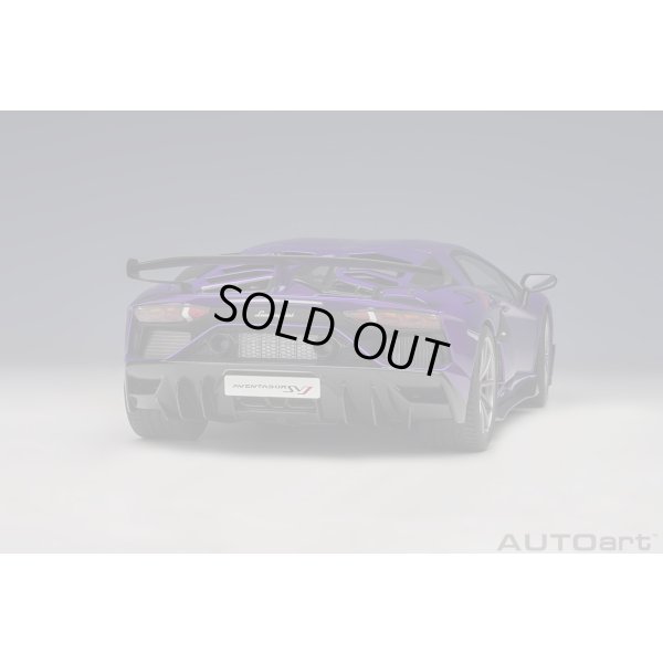 画像17: AUTOart 1/18 Lamborghini Aventador SVJ (Viola Pasifae)