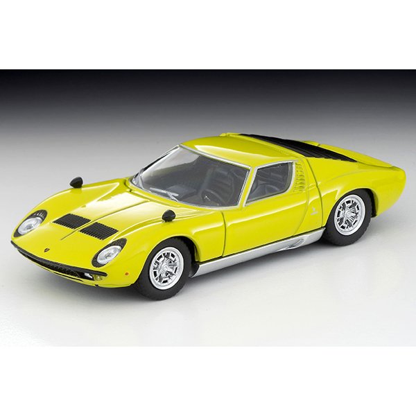 画像1: TOMYTEC 1/64 LV Lamborghini Miura S (Yellow Green)