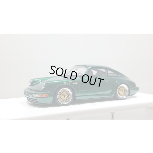 画像1: VISION 1/43 Porsche 911 (964) Carrera RS 1992 (BBS RS 18 inch wheel) Forest Green Metallic Limited 60 pcs.