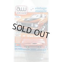 auto world 1/64 1973 Ford Mustang Mach 1 Copper / Flat Black