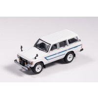 Gaincorp Products 1/64 Toyota Land Cruiser 60-RHD with front winch & spotlight (White)