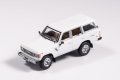 Gaincorp Products 1/64 Toyota Land Cruiser 60 LHD (White)