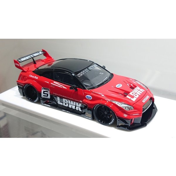 画像11: EIDOLON 1/43 LB-Silhouette WORKS GT 35GT-RR Red / Black Limited 140 pcs.