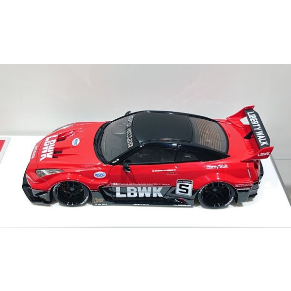 画像4: EIDOLON 1/43 LB-Silhouette WORKS GT 35GT-RR Red / Black Limited 140 pcs.