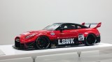 EIDOLON 1/43 LB-Silhouette WORKS GT 35GT-RR Red / Black Limited 140 pcs.