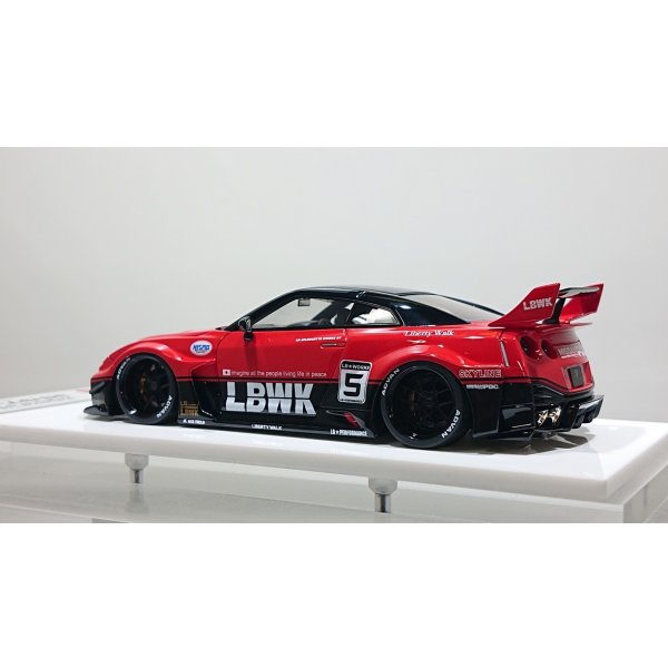 画像3: EIDOLON 1/43 LB-Silhouette WORKS GT 35GT-RR Red / Black Limited 140 pcs.