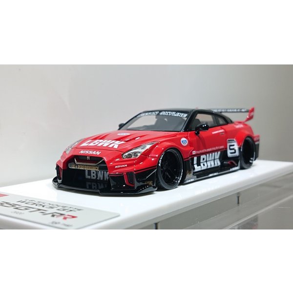 画像9: EIDOLON 1/43 LB-Silhouette WORKS GT 35GT-RR Red / Black Limited 140 pcs.