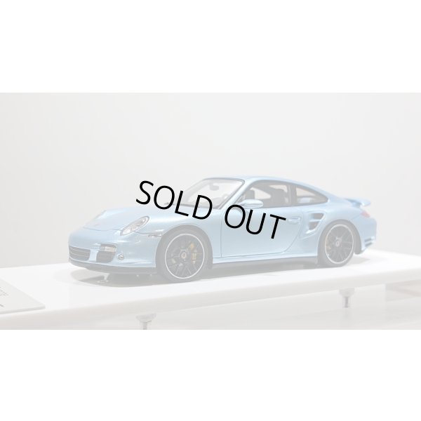 画像1: EIDOLON 1/43 Porsche 911 (997.2) Turbo S 2011 Ice Blue Metallic