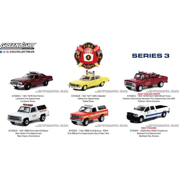 画像8: GREEN Light 1/64 Fire & Rescue Series 3