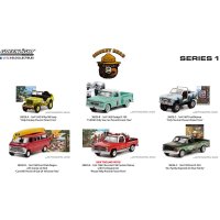GREEN Light 1/64 Smokey Bear Series 1