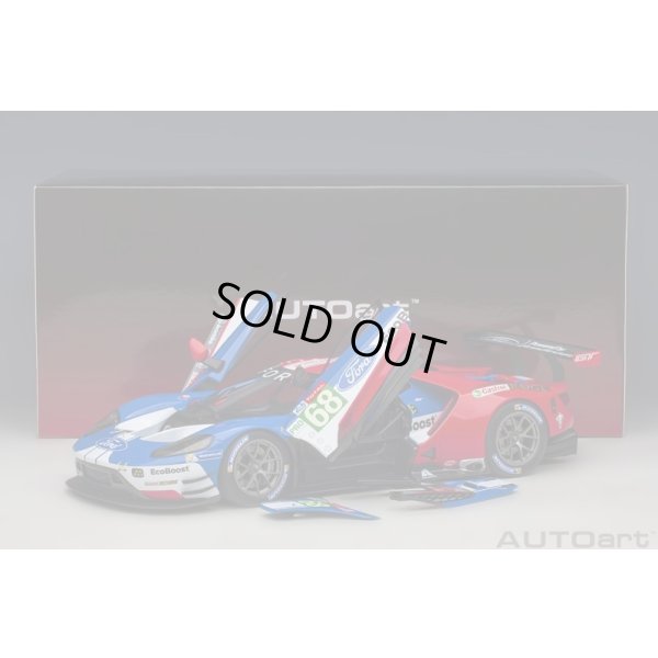画像18: AUTOart 1/18 Ford GT GTE Pro Le Mans 24h 2019 #68