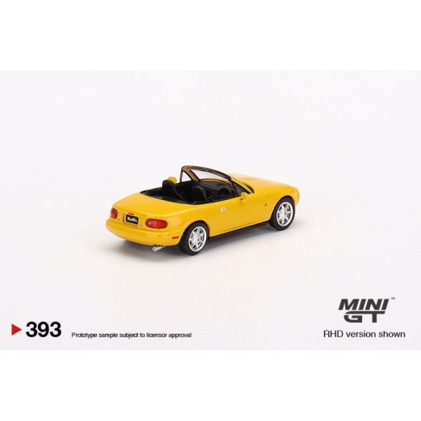 画像3: MINI GT 1/64 Eunos Roadster Sunburst Yellow (RHD)