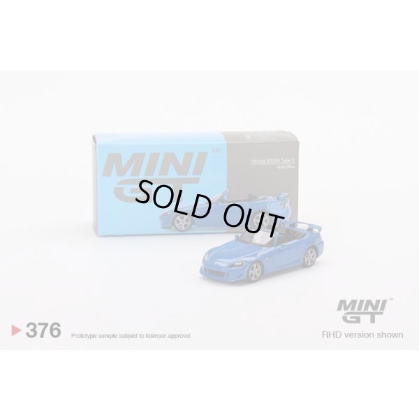 画像1: MINI GT 1/64 Honda S2000 (AP2) Type S Apex Blue (RHD)