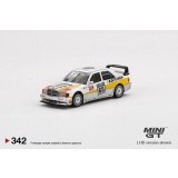 MINI GT 1/64 Mercedes-Benz 190E 2.5-16 Evolution II AMG Motorenbau DTM 1990 #65 (LHD)