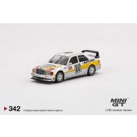 MINI GT 1/64 Mercedes-Benz 190E 2.5-16 Evolution II AMG Motorenbau DTM 1990 #65 (LHD)