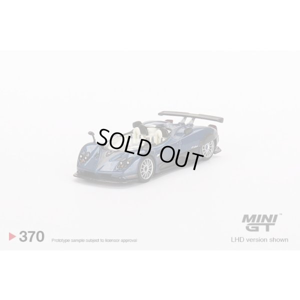 画像1: MINI GT 1/64 Pagani Zonda HP Barchetta Blue Tricolor (LHD)