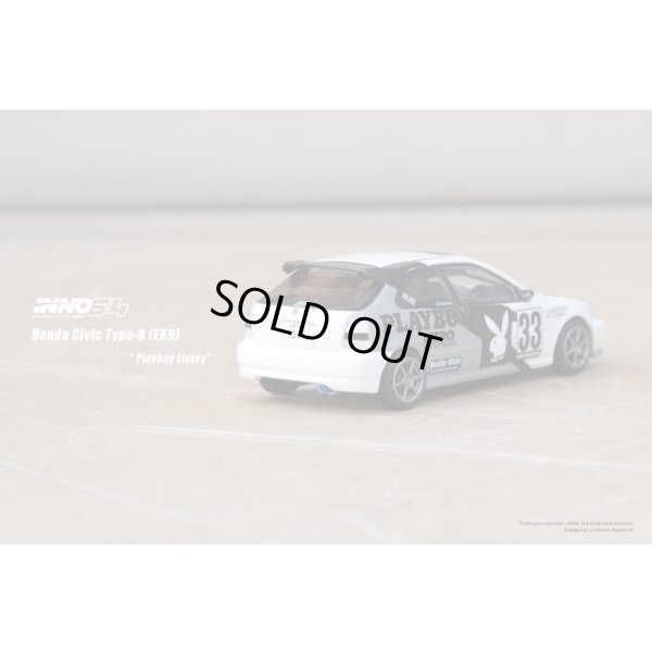 画像4: INNO Models 1/64 Honda Civic TYPE-R (EK9) "PLAYBOY"