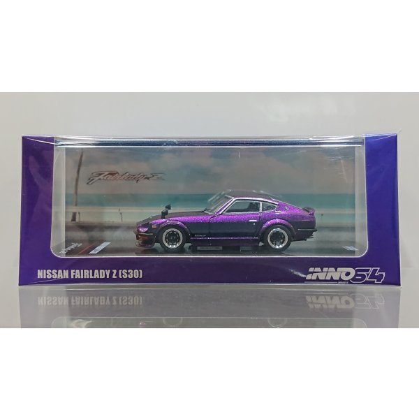 画像1: INNO Models 1/64 Nissan Fairlady Z (S30) Midnight Purple II Hong Kong Ani-Com & Games 2022 Event Exclusive