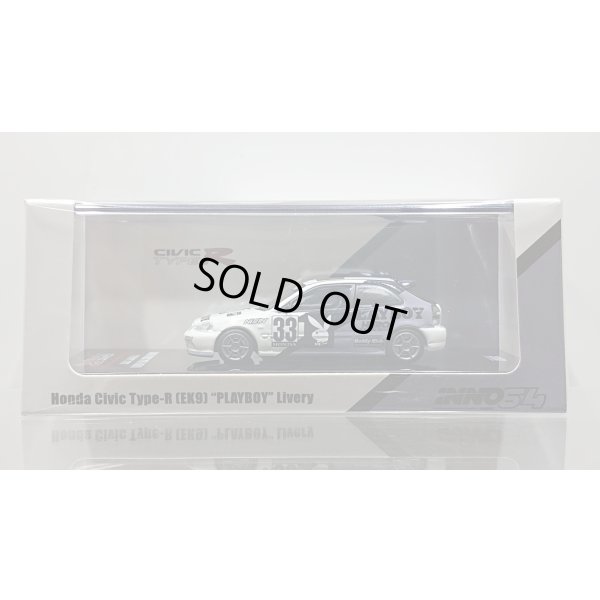 画像1: INNO Models 1/64 Honda Civic TYPE-R (EK9) "PLAYBOY"