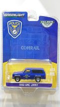 GREEN LiGHT EXCLUSIVE 1/64 1990 GMC Jimmy - Conrail (Consolidated Rail Corporation) Police K-9 Uni