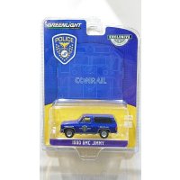 GREEN LiGHT EXCLUSIVE 1/64 1990 GMC Jimmy - Conrail (Consolidated Rail Corporation) Police K-9 Uni