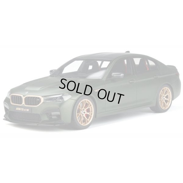 画像1: GT Spirit 1/18 BMW M5 CS (F90) (Matte Green)
