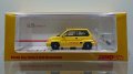 INNO Models 1/64 Honda City Turbo II Yellow with MOTOCOMPO
