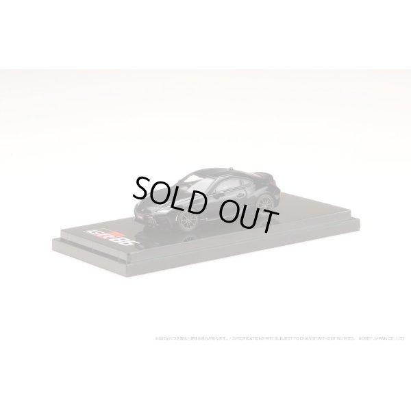 画像2: Hobby JAPAN 1/64 Toyota GR86 RZ Crystal Black Silica